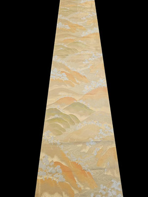 正善人文專拍---{雜項240}---日本和服腰帶—茶道桌旗---尺寸: 31*400cm
