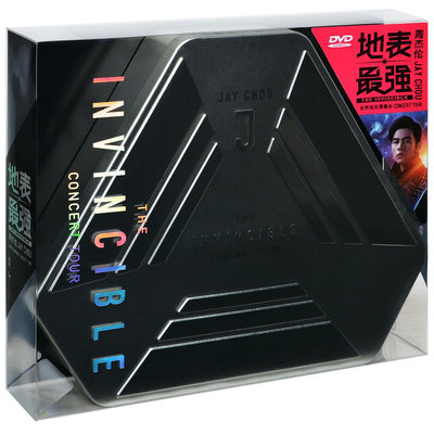 正版 JAY周杰倫《周杰倫地表最強世界巡回演唱會》DVD鐵盒裝