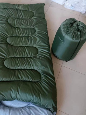 ！工廠庫存恒溫加厚保暖冬季戶外露營信封式登山單人睡袋