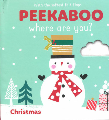 ＊小貝比的家＊CHRISTMAS/PEEKABOO WHERE ARE YOU/硬頁翻翻書/3~6歲/聖誕節