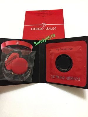 Giorgio Armani 🔥亞曼尼 GA 亞曼尼訂製紅 訂效期製絲光精華氣墊粉餅體驗組#2 3g 精巧版 效期2024-08