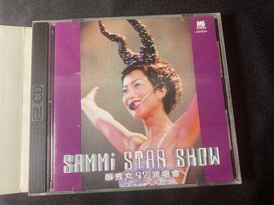 旻紘二手CD 幾乎無刮 日本DENON製造 附大側標 鄭秀文 星秀傳說演唱會  實況錄音雙CD典藏版!