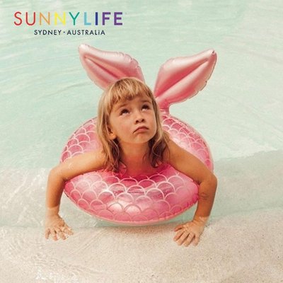 澳洲SunnyLife兒童寶寶腋下男女圈泳圈3-6歲游泳輔助浮圈裝備游泳圈超夯 正品 現貨