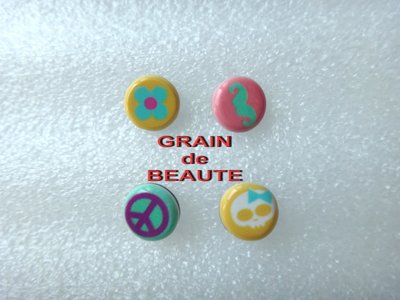 韓國 GRAIN de BEAUTE     主題耳環    ( 共八款 )