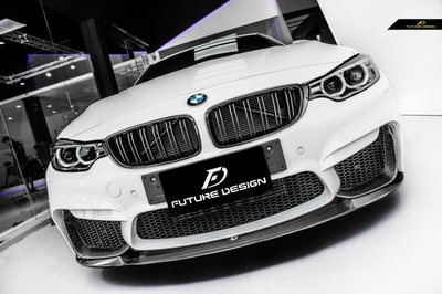 【政銓企業有限公司】BMW F32 F33 F36 升級 台製M4保桿專用 P款 三件式 抽真空 卡夢 前下巴 現貨供應