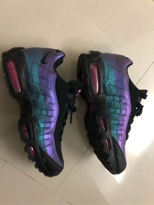 Nike air max 95 PRM US10 紫藍 炫光538416-021
