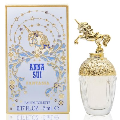 ANNA SUI 童話獨角獸女性淡香水5ml-小香，市價750元，公司貨，下單前請先詢問貨量