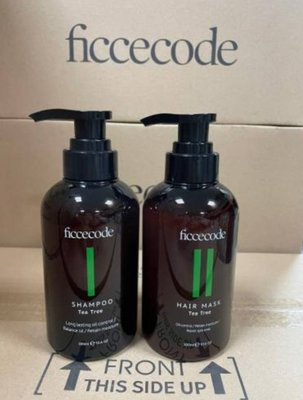 澳洲 FicceCode 菲詩蔻茶樹生機洗髮精/護髮膜(新包裝):300mll
