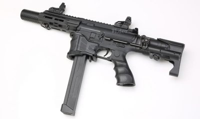 [01] SRC FALCON-ZS 9mm M4 衝鋒槍 電動槍 (BB槍M16MP5狙擊槍UZI衝鋒槍M4卡賓槍