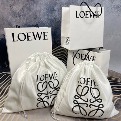 現貨熱銷-大牌潮款專柜新款高檔羅意威LOEWE衣服包包包香水裝紙袋禮品袋手提袋防塵包裝袋
