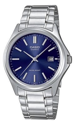 CASIO WATCH 卡西歐精典簡約時尚寶藍面日期男仕.學生石英腕錶 型號：MTP-1183A-2A【神梭鐘錶】