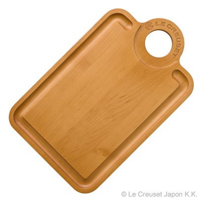 CO❤️ JPY 日本代購 法國 Le Creuset 正貨 LC 楓木 砧板 野餐 擺盤 切麵包 切菜 實木材質