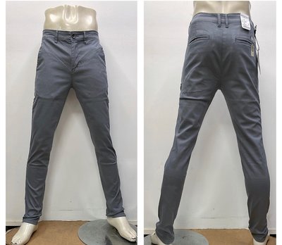 新掀貨服飾-《J950》天絲綿休閒伸縮窄版褲-27007灰色-尺寸-M,L,XL,2L,3L