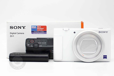 【高雄青蘋果3C】SONY Digital ZV-1 24-70mm F1.8-2.8 白 二手相機 非ZV-1F #86787