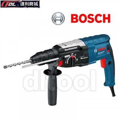 =達利商城= 德國 BOSCH 博 四溝免出力鎚鑽 gbh228dfv 850W(三用防震) GBH 2-28 DFV