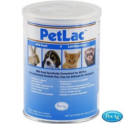 美國貝克 PetAg《寵物通用奶粉》PetLac Milk 犬貓小動物代母乳~ 300g
