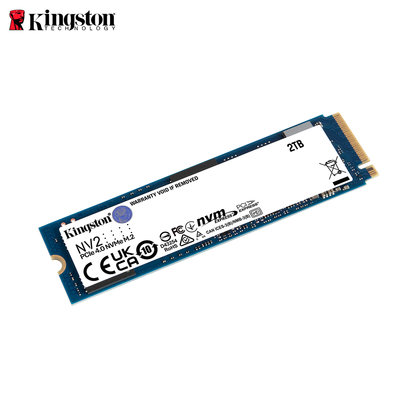 金士頓 NV2 NVMe PCIe SSD 固態硬碟【2TB】M.2 2280 保固公司貨 (KT-SNVS2-2TB)