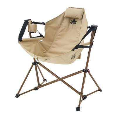 【熱賣下殺】日本LOGOS戶外露營便攜式小巧折疊座椅休閑超輕躺椅沙灘椅凳子