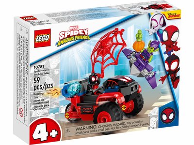 積木總動員 LEGO 樂高 10781 Marvel-蜘蛛人的科技三輪車 外盒:19*13*4.5cm 59pcs