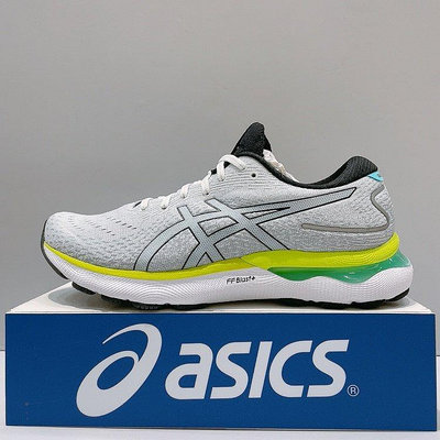 ASICS GEL-NIMBUS 24 男生 白色 透氣 舒適 緩震 運動 慢跑鞋 1011B359-100