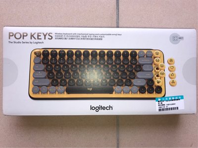 {藤井小舖-盟}【Logitech 羅技】POP Keys無線機械式鍵盤