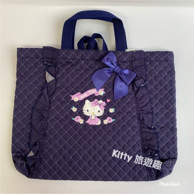[Kitty 旅遊趣] Hello Kitty 補習袋 手提袋 凱蒂貓 布提袋 美樂蒂