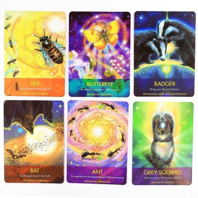 新款大天使動物Archangel Animal Oracle Cards 神諭卡塔羅卡牌| Yahoo奇摩拍賣