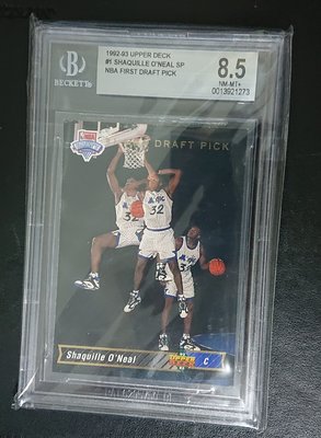 Shaquille O'Neal 1992-93 Upper Deck NBA First Draft Pick #1 SP RC