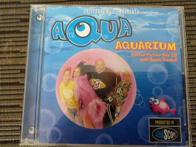 稀有 CD空盒-1997年-水叮噹合唱團-水瓶座-98開春版專輯-AQUA-Aquarium (非蔡琴) NW2