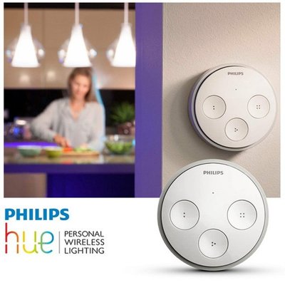 Philips 飛利浦 Hue 智慧照明 無線智慧開關 (PH013) 燈具 搖控器