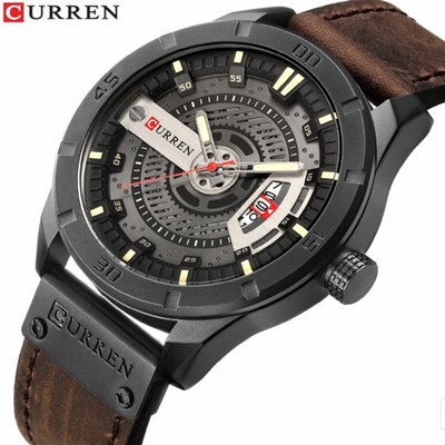【潮裡潮氣】CURREN /卡瑞恩8301男士手錶運動手錶男士時尚男士休閒手錶