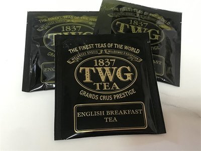 ~快樂莊園精選~ 世界頂級茶 TWG 絲質茶包  英國早餐茶 English Breakfast Tea (單包販售)