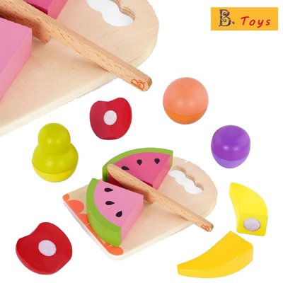 B.Toys 切盤水果 §小豆芽§ 美國【B.Toys】切盤水果 切盤蔬菜