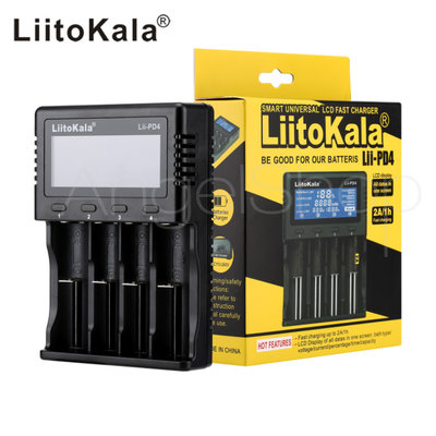 《天使小舖》LiitoKala Lii-PD4 4槽充電器 1A/2A大電流18650 26650 21700鋰電池