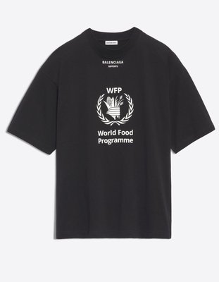 **Ohya精品代購** 2018 全新代購 巴黎世家 BALENCIAGA World Food Programme T-shirt