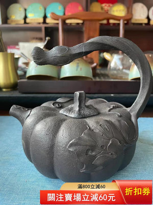 二手 日本砂鐵壺燒水壺煮茶壺原裝日本進口無涂層南部鐵壺燒水泡茶壺