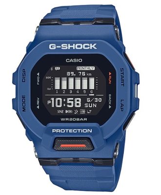 【天龜 】CASIO G SHOCK G-SQUAD 藍牙運動錶款 GBD-200-2