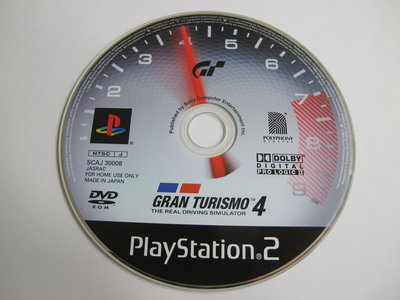 SONY PS2~ 跑車浪漫旅4 ~ Gran Turismo 4 索尼.原廠遊戲片 正版.公司貨 直購價499元
