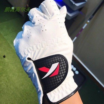 熱銷 高爾夫手套KASCO男手套白色 KRS-01布材質手套有右手 可開發票
