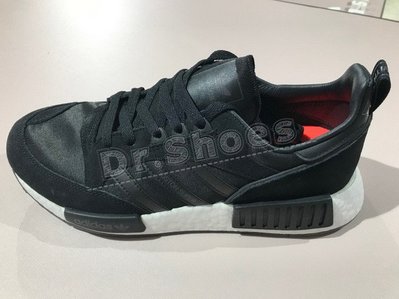 【Dr.Shoes 】Adidas Boston Super x R1 男鞋 黑白 復古 運動 休閒鞋 EE3654