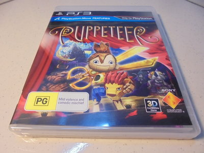 PS3 木偶歷險記 Puppeteer 英文版 直購價600元 桃園《蝦米小鋪》