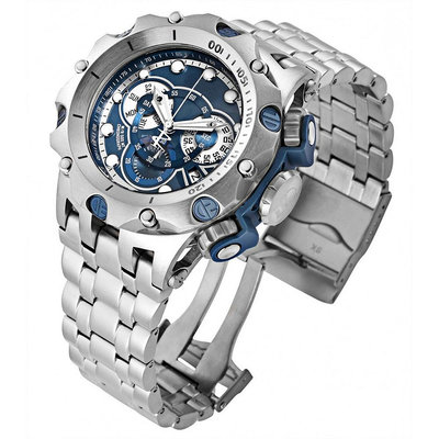 全功能手錶 Invicta Reserva 毒液男士石英手錶 100% 不銹鋼工作 Wirstwatch 頂級品質
