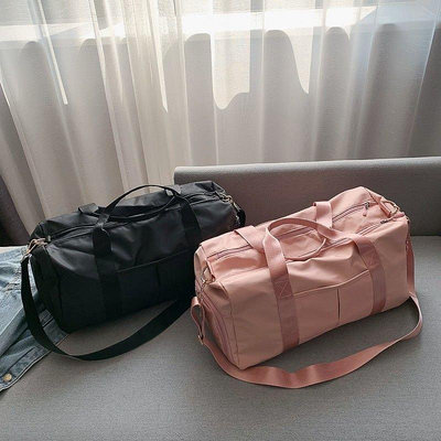 健身包干濕分離游泳包旅行包短途可套拉桿箱手提行李袋輕便收納包-雙喜店