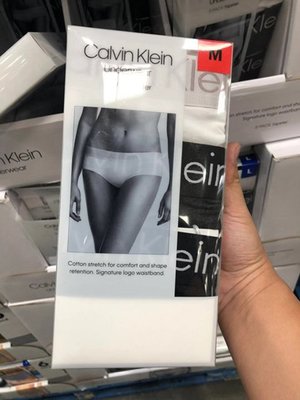 ck內褲 四角褲美國超市Calvin Klein正品ck女三角內褲包臀超大寬邊中低腰3條裝