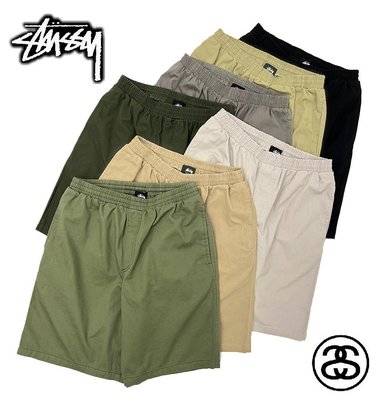 Cover Taiwan 官方直營 Stussy 嘻哈 健身 運動褲 休閒短褲 綠色 卡其色 黃色 灰色 黑色 (預購)