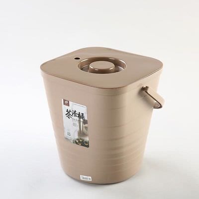 熱銷 成仙茶渣桶茶桶塑料廢水桶茶具配件茶臺垃圾桶家用排水桶茶水桶 可開發票