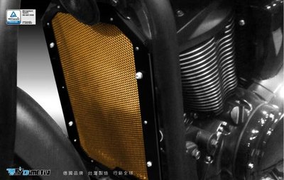 【R.S MOTO】VN900 水箱護網 基本款 黑鋁框 DMV