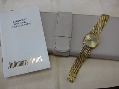 Audemars Piguet AP Manual Wind 愛彼錶 原裝 18K K金 錶帶 手上鍊 薄型 紳士錶款