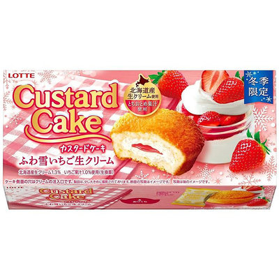 +??go+ LOTTE ?? Custard Cake ??????????? 6?? ??? ????  ????
