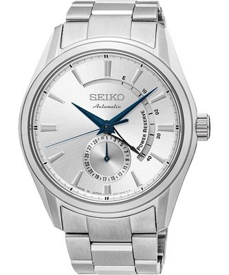 SEIKO PRESAGE 動力儲存機械腕錶(SSA303J1)-銀/42mm 4R57-00A0S